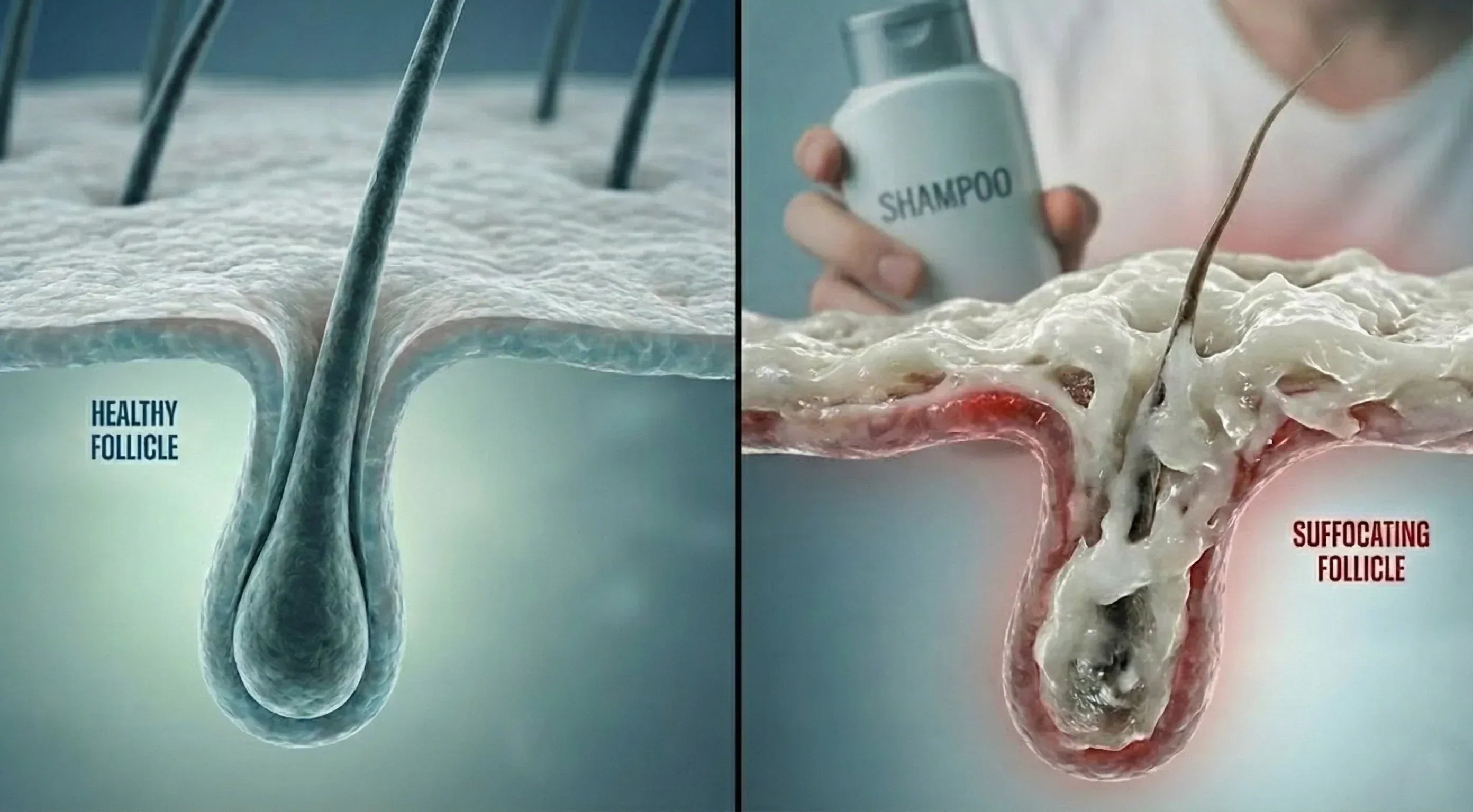 Is Your Shampoo Choking Your Follicles? The Silent Epidemic of “Scalp Suffocation”