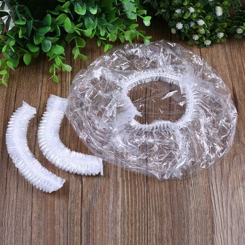 Transparent Disposable Plastic Hair Caps