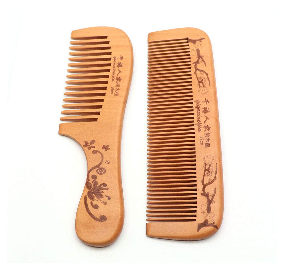 Wooden Comb – Eco-Friendly & Gentle | in 3 shapes