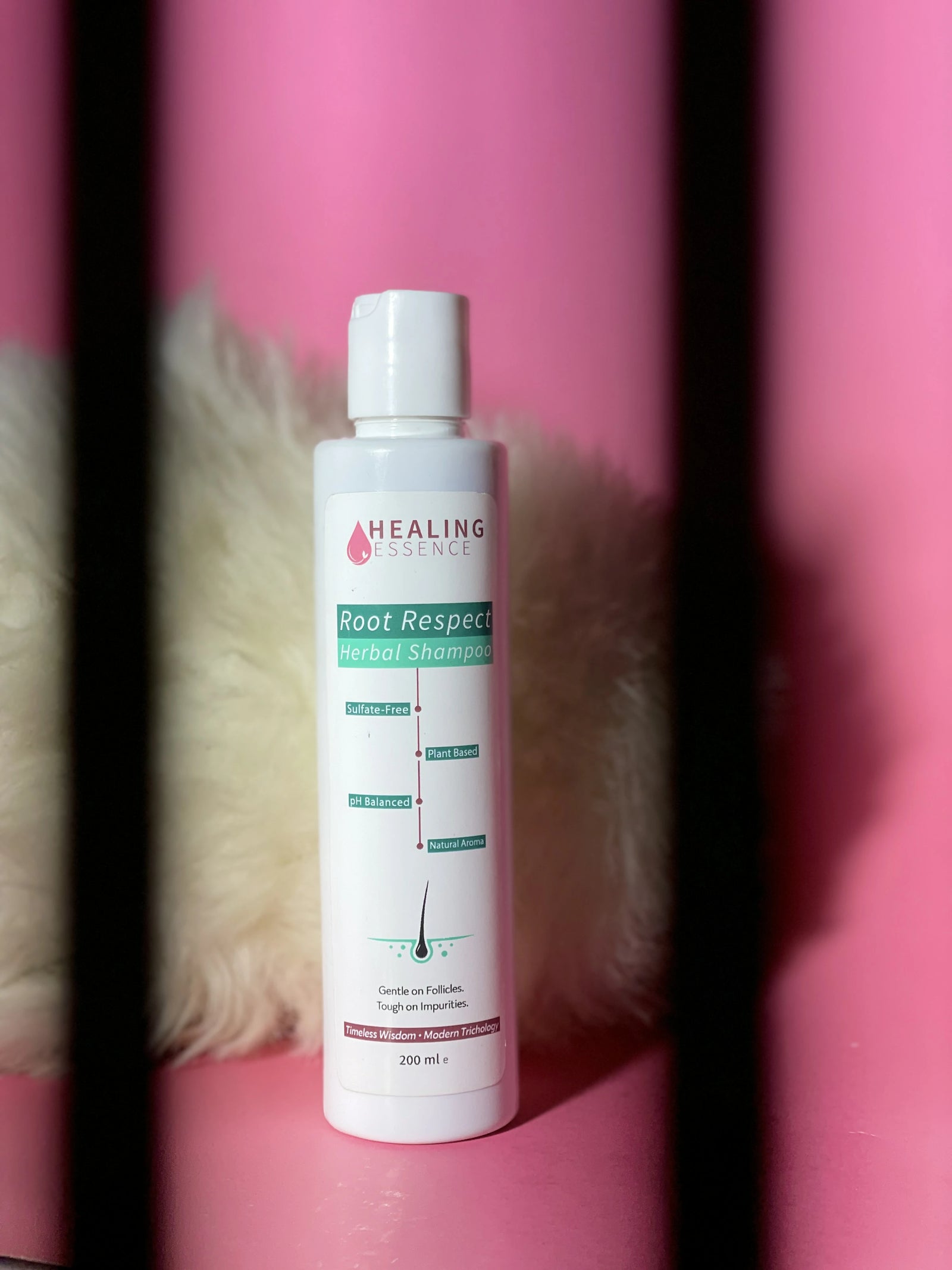 Root Respect Sulfate-Free Shampoo — pH balanced herbal cleanser