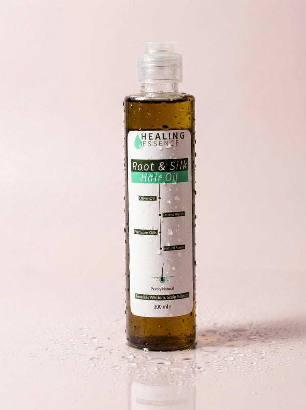 Root and Silk Hair Oil — root to end herbal elixir for growth and shine