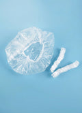 Transparent Disposable Plastic Hair Caps