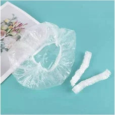 Transparent Disposable Plastic Hair Caps